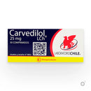 Carvedilol 25mg 30 Comprimidos