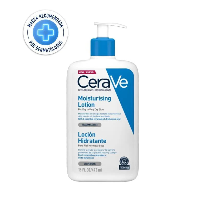 Ceravé Loción Hidratante Para Piel Seca a Muy Seca x 473 mL