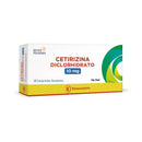 Cetirizina 10mg 30 Comprimidos Recubiertos