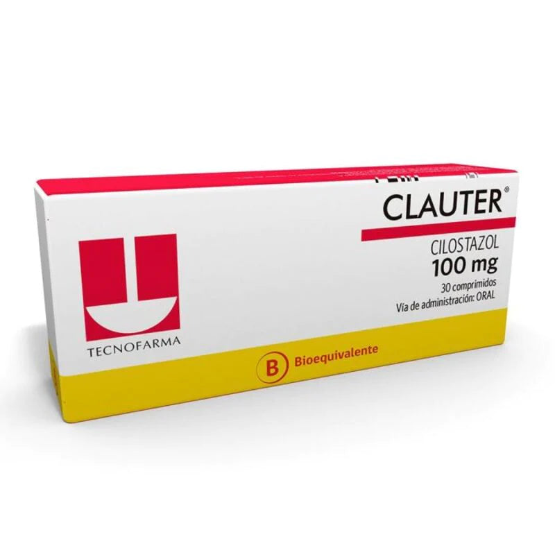 Clauter 100mg 30 Comprimidos