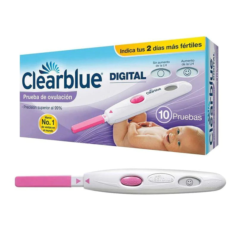 Clearblue prueba de ovulación 10 Pruebas