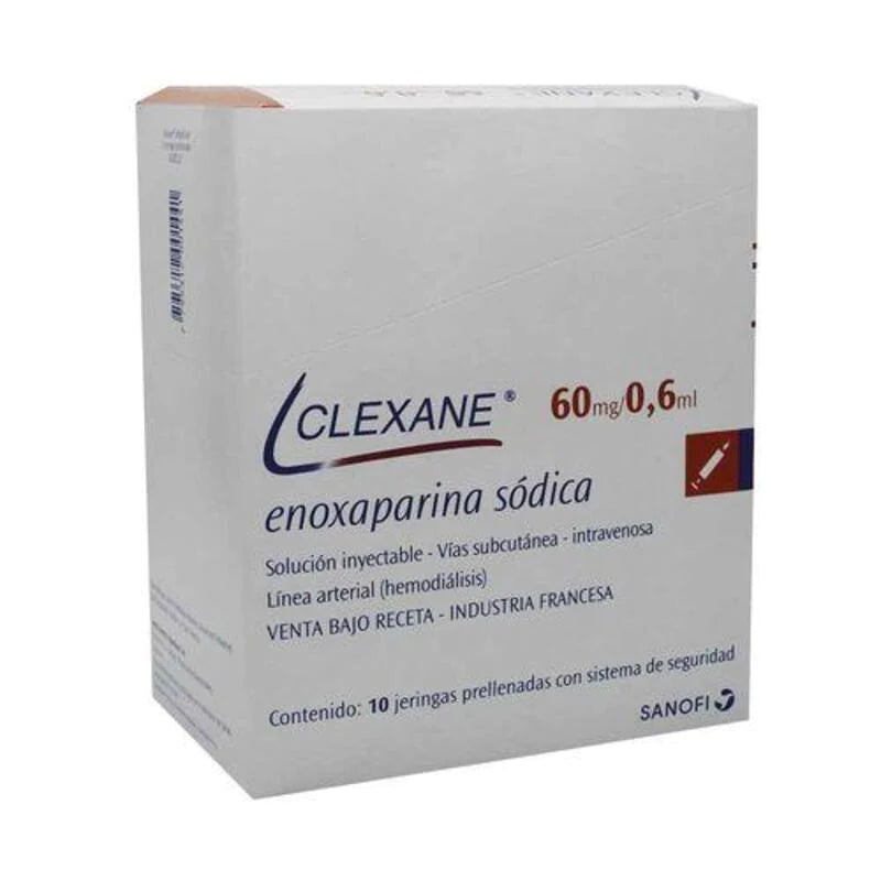 Clexane 60mg/0,6ml Solución inyectable