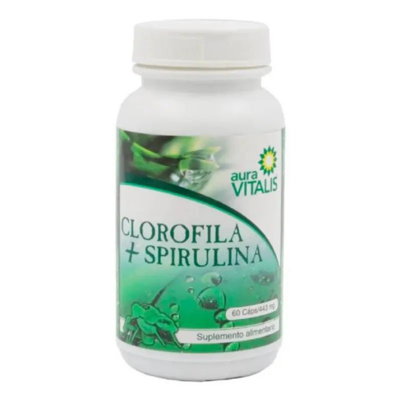 Clorofila + Espirulina 60 Cápsulas