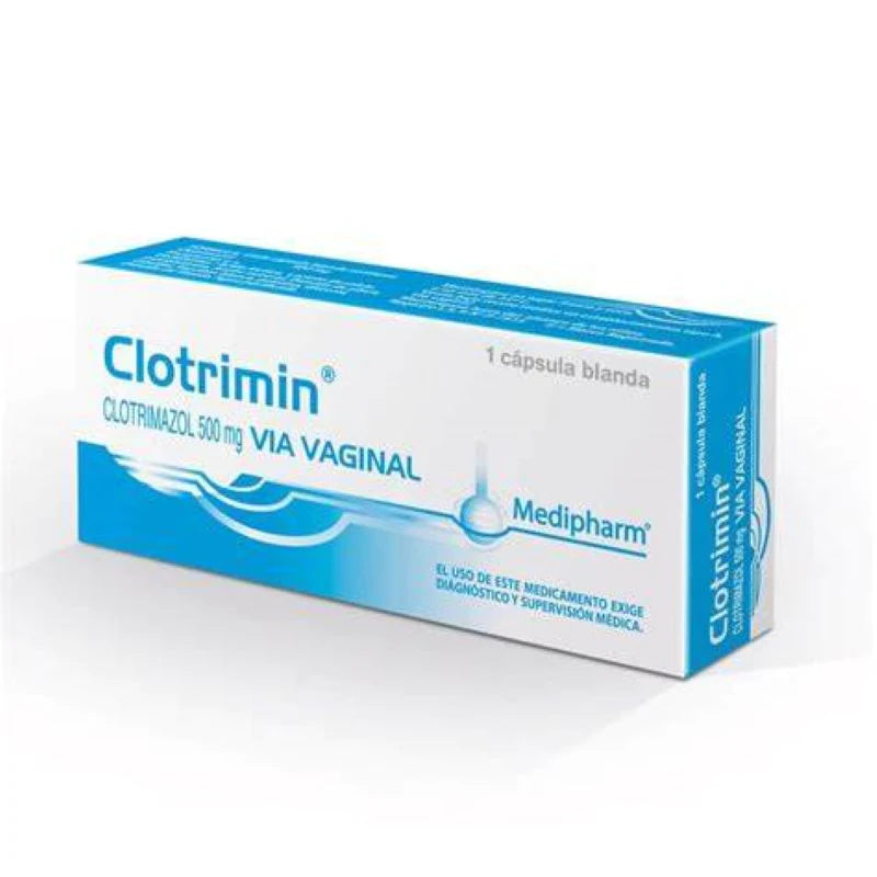 Clotrimin 500mg 1 Cápsula blanda