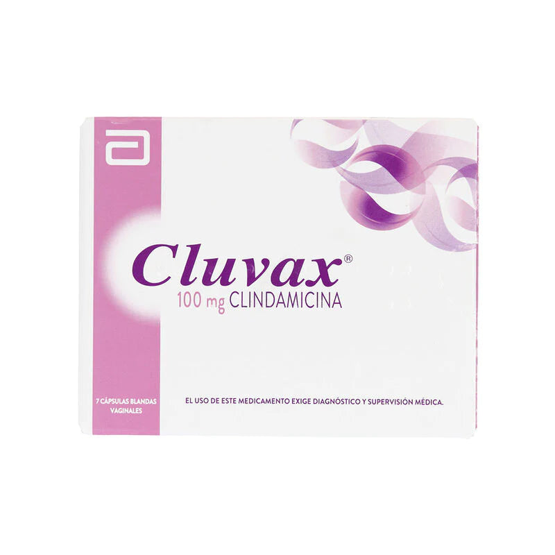 Cluvax 100mg 7 Cápsulas Vaginales