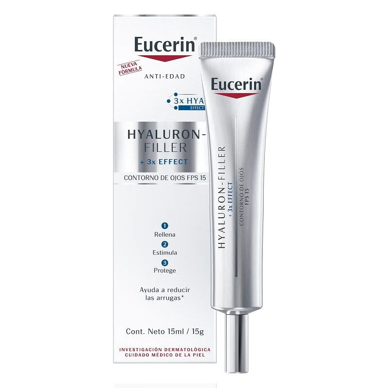 Contorno de Ojos Eucerin Antiarrugas Hyaluron-Filler 15 ml