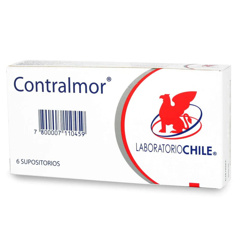 Contralmor 6 Supositorio