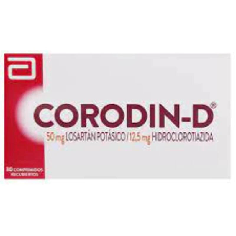 Corodin-d 50mg/12,5mg 30 Comprimidos recubiertos