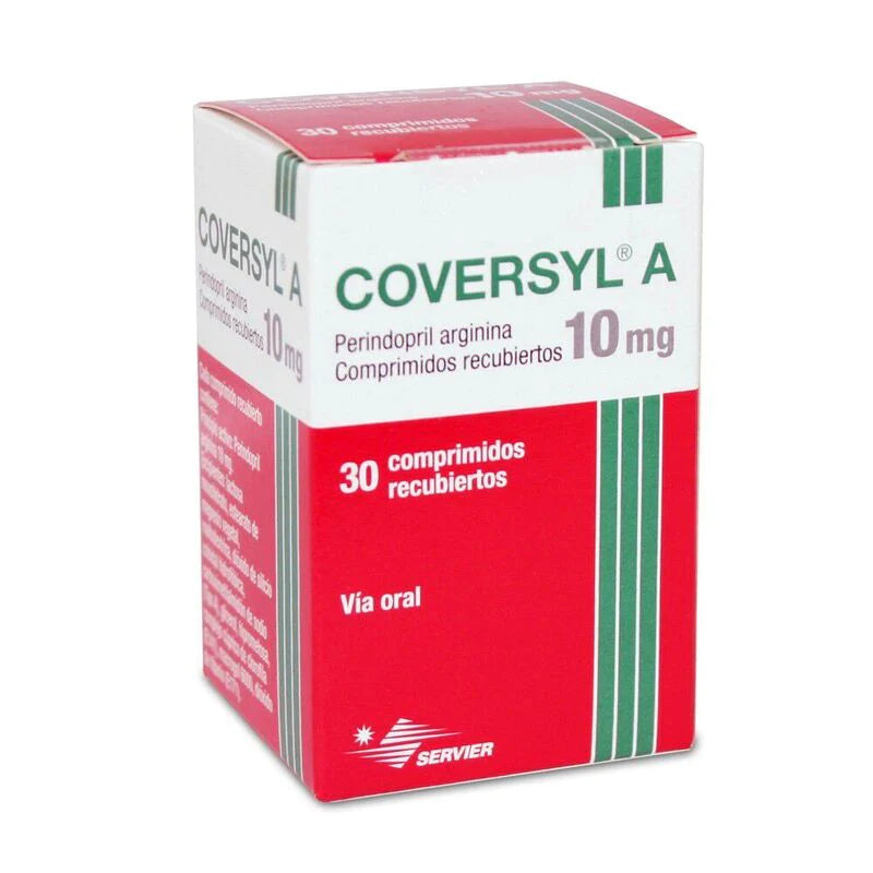 Coversyl A 10mg 30 Comprimidos recubiertos