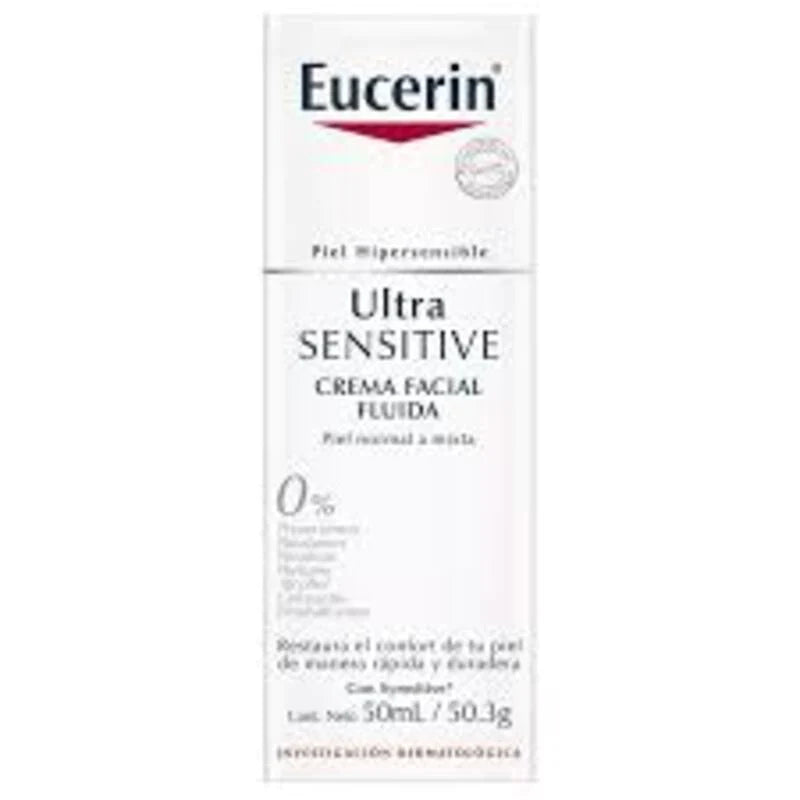 Crema Facial Fluida Eucerin Ultrasensitive 50 mL
