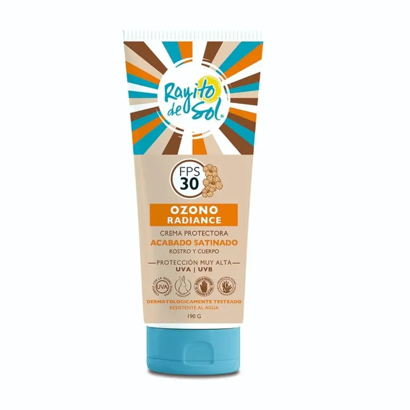 Crema Protectora Ozono Radiance Fps 30 Iluminadora 190g