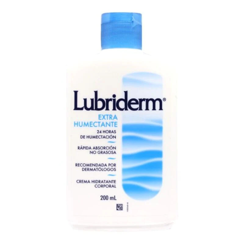 Crema corporal piel normal lubriderm extra humectante 200ml