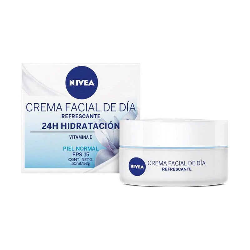 Crema facial de día 24h hidratación vitamina e 50ml