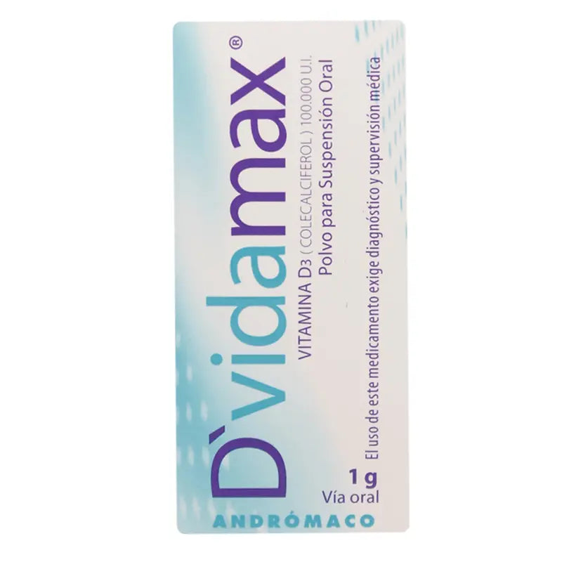 D'vidamax 100.000 U.I. Polvo para Suspensión Oral 1 Sobre con 1g