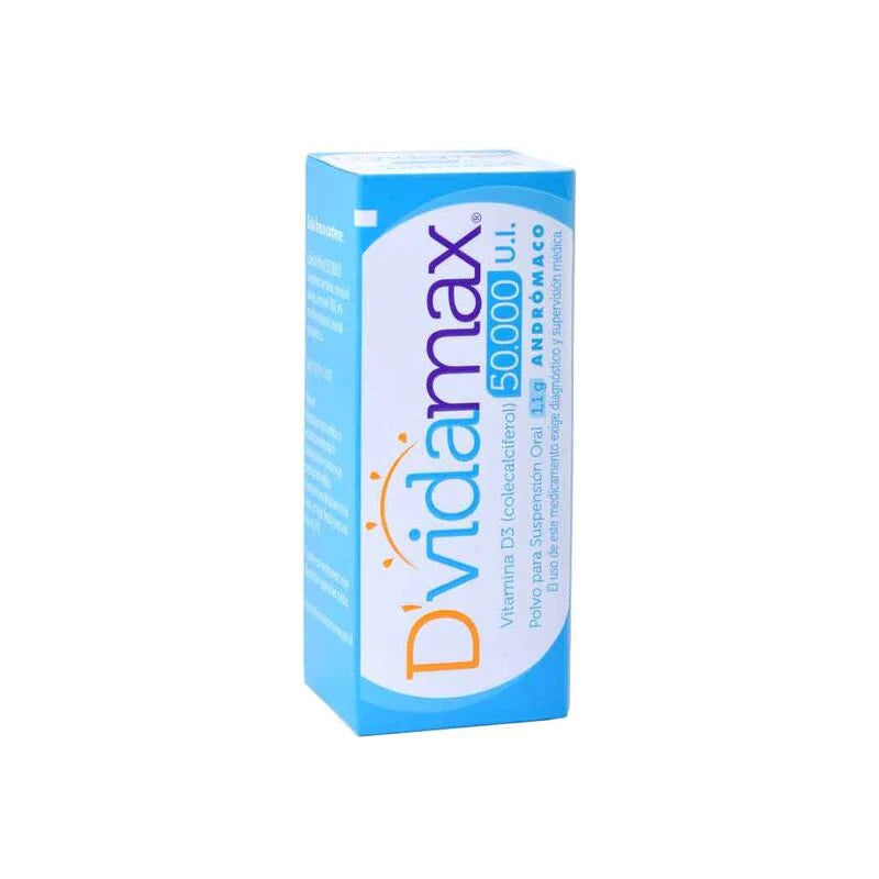 D'vidamax 50.000 U.I. polvo para suspensión oral 1,1gr