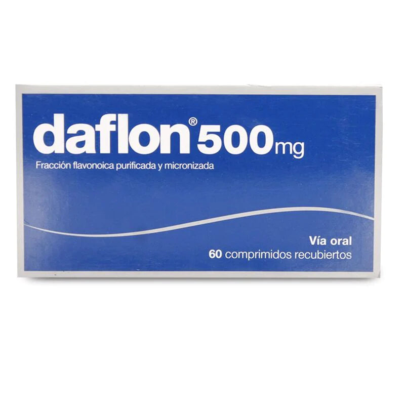 Daflon 500mg 60 Comprimidos recubiertos