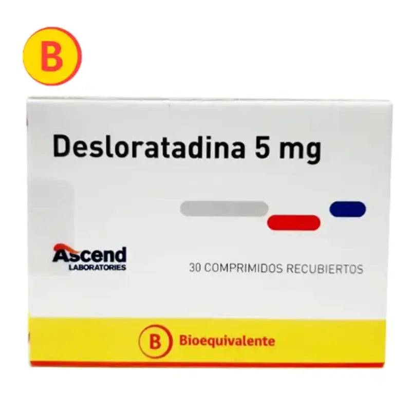 Desloratadina 5mg 30 Comprimidos Recubiertos