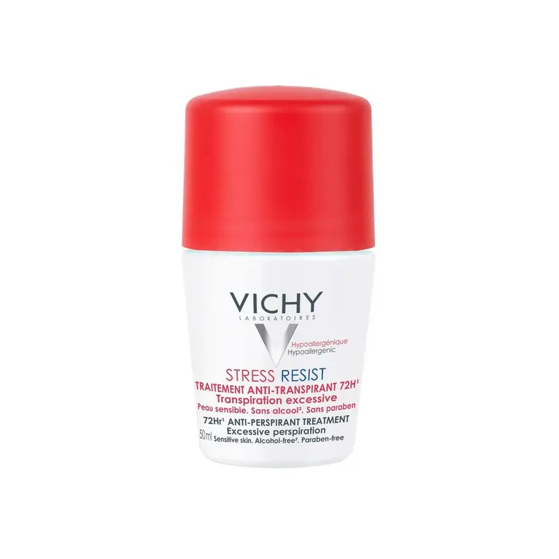 Desodorante Roll-On Stress Resist Antitranspirante 72H Piel Sensible 50 mL