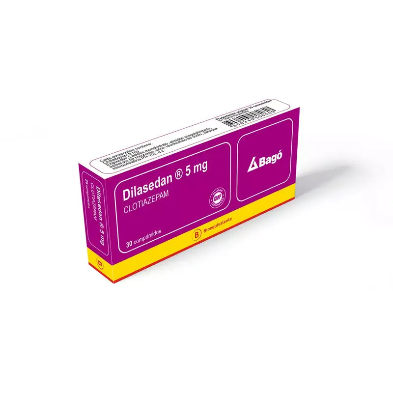 Dilasedan 5 mg 30 Comprimidos