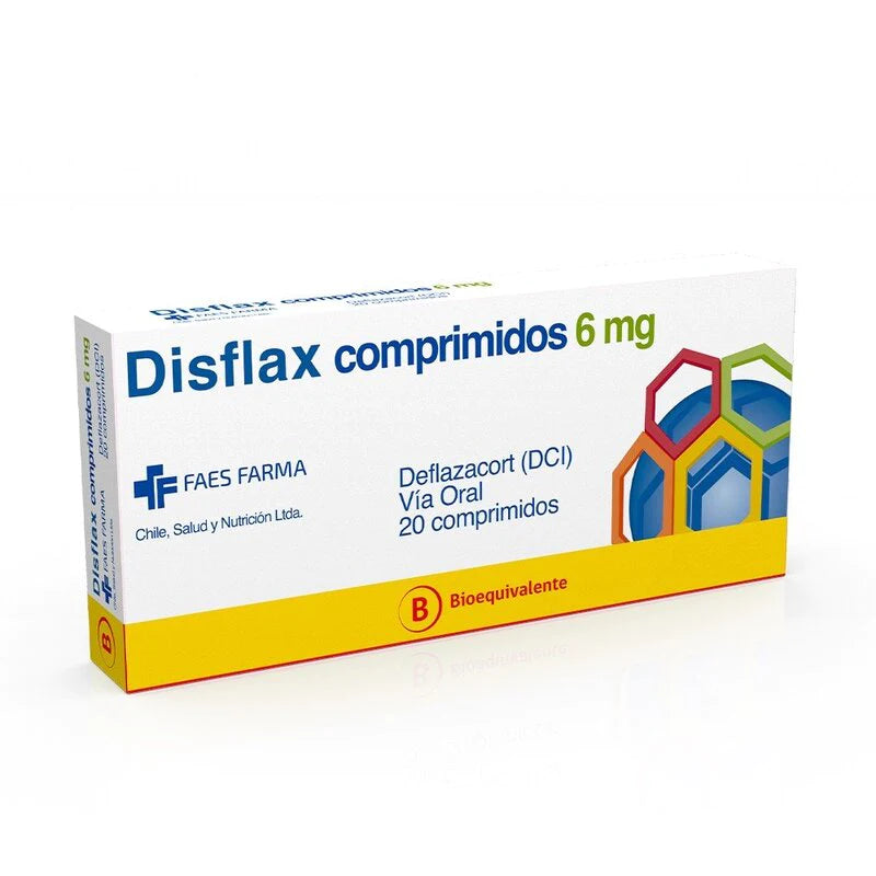 Disflax comprimidos 6mg 20 Comprimidos