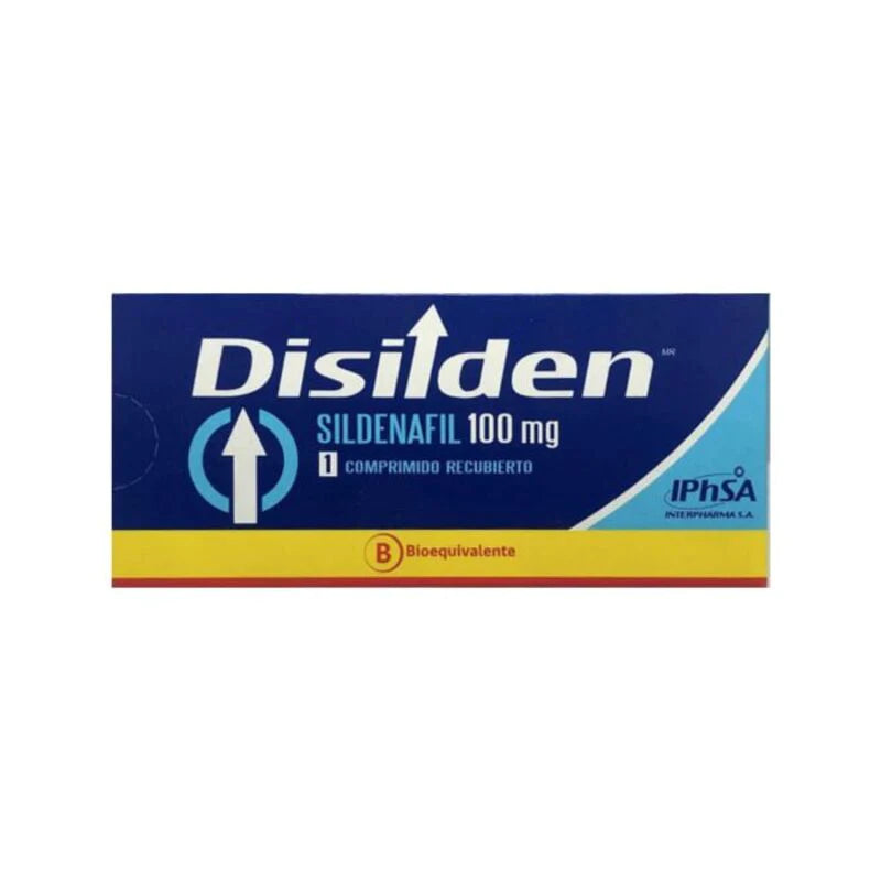 Disilden Sildenafil 100mg 1 Comprimido recubierto