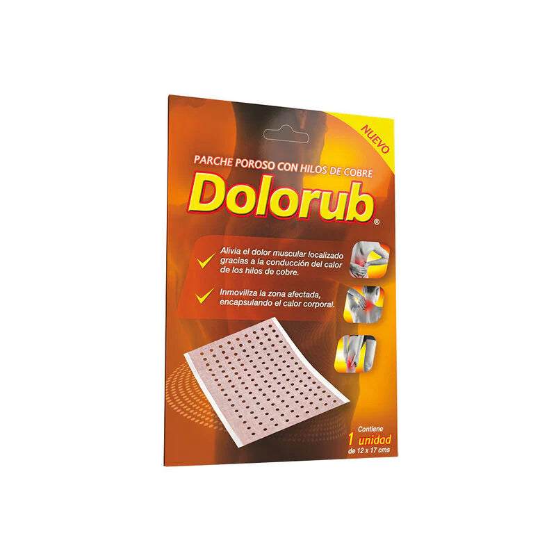 Dolorub Parche de cobre 1 Unidad