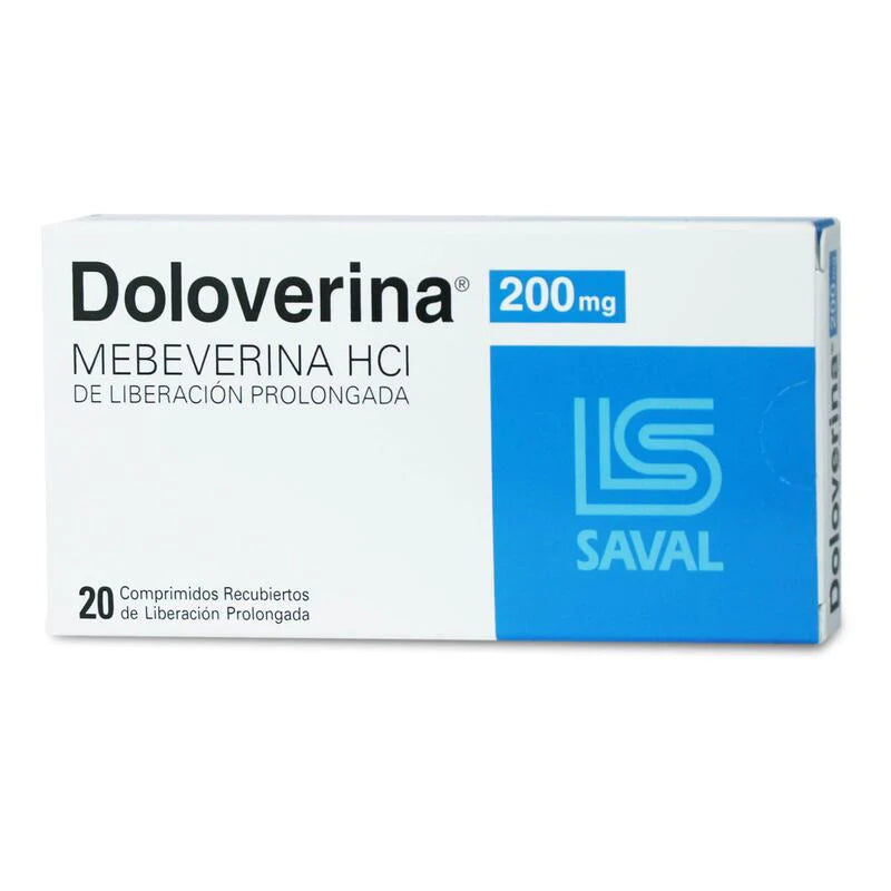 Doloverina 200mg 20 Comprimidos de liberación prolongada