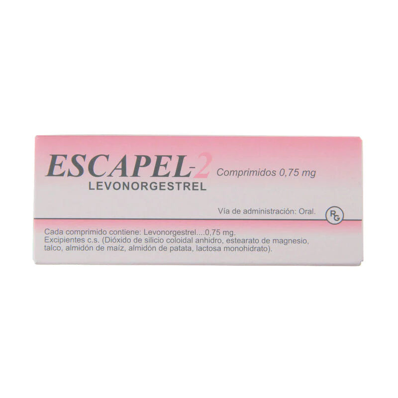 Escapel-2 0,75mg 2 Comprimidos