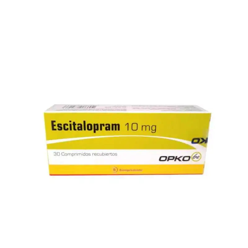 Escitalopram 10mg 30 Comprimidos Recubiertos