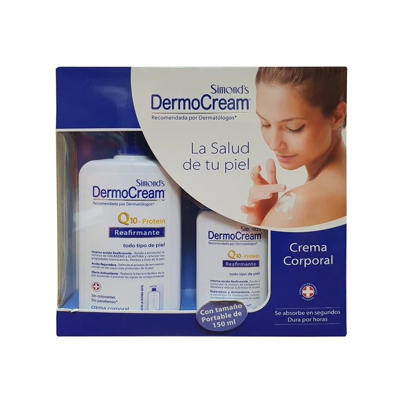 Estuche Dermocream Urea 10% 400+ 150 Simonds