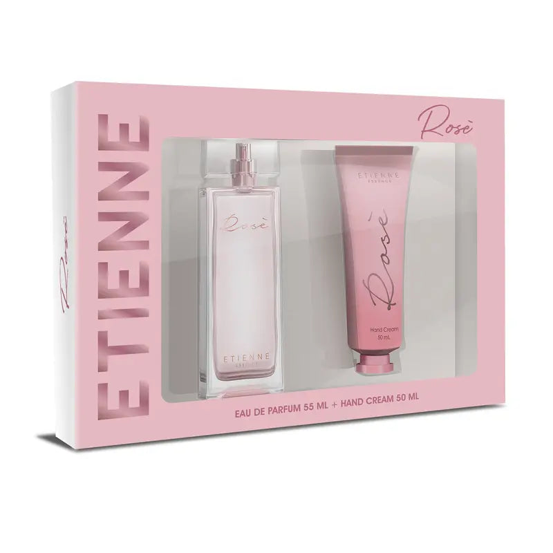Etienne Rosé EDP 55ml + Crema de Manos 50ml