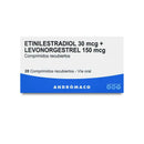 Etinilestradiol 30mcg + Levonorgestrel 150mcg 28 Comprimidos Recubiertos