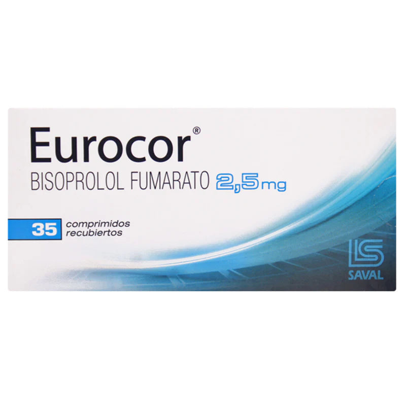Eurocor 2,5mg 35 Comprimidos recubiertos