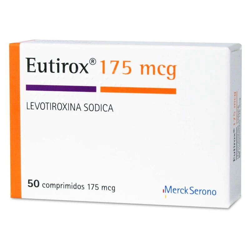 Eutirox 175mcg 50 Comprimidos