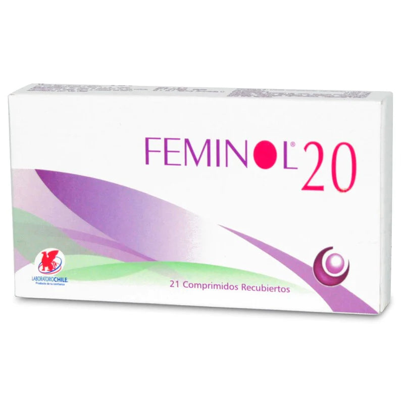 Feminol 20 21 Comprimidos recubiertos