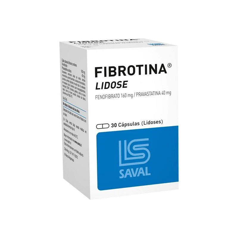 Fibrotina 160/40 30 Cápsulas