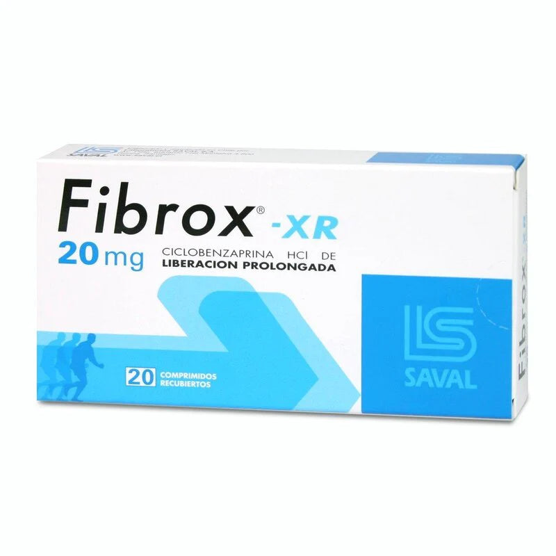 Fibrox XR 20mg 20 Comprimidos recubiertos