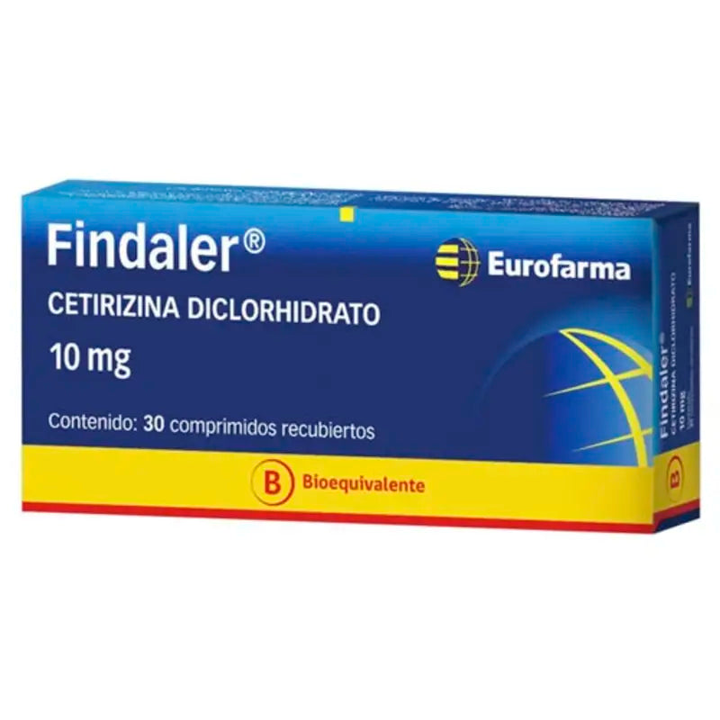 Findaler 10mg 30 Comprimidos Recubiertos
