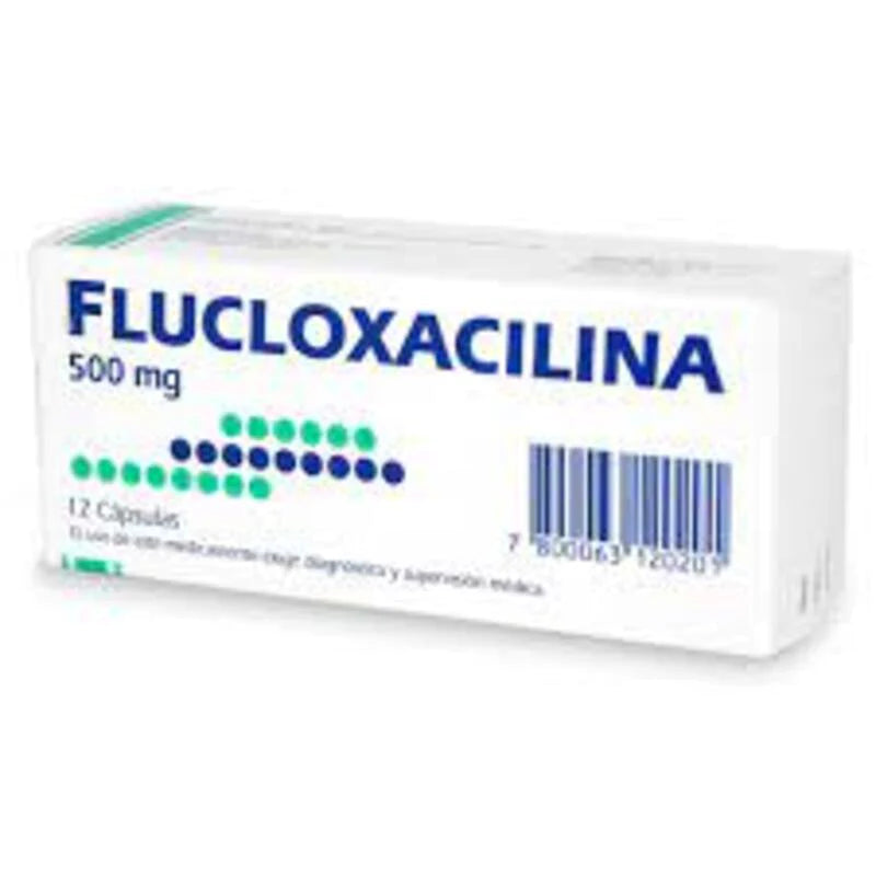 Flucloxacilina 500mg 6 Cápsulas