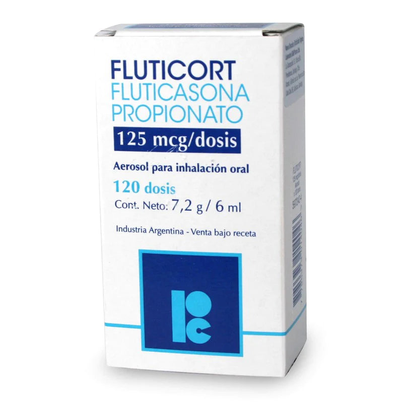 Fluticort 125mcg 120 Dosis