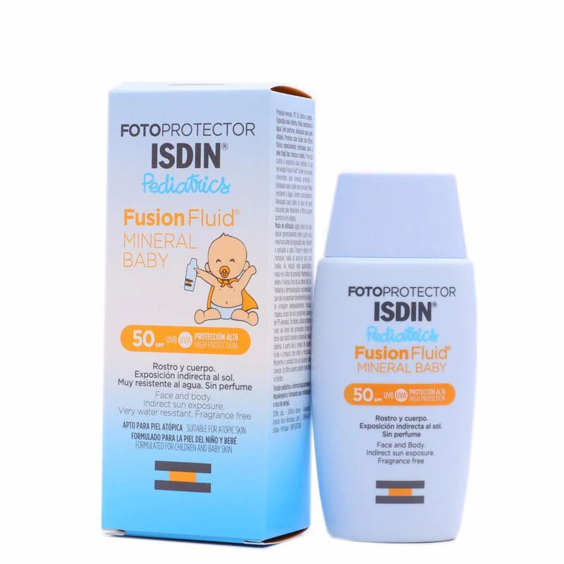 Fotoprotector Pediatrics Fusion Fluid Mineral Baby Isdin SPF 50 50ml