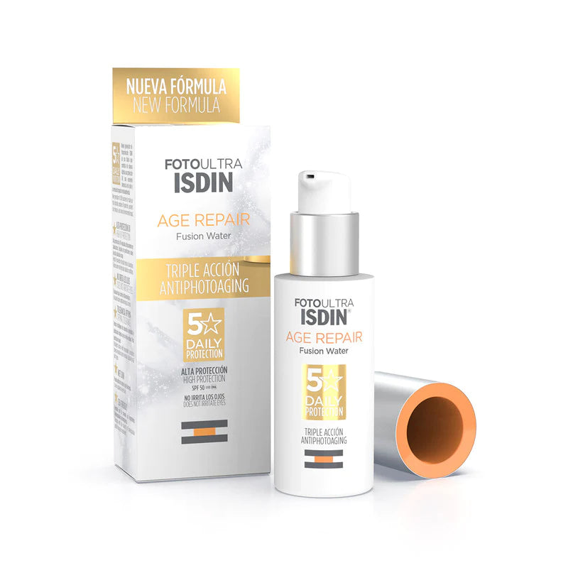 Fotoultra isdin age repair fusion water spf50 protección solar 50ml