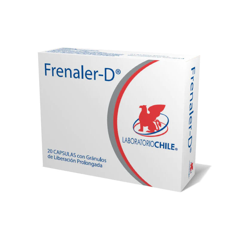 Frenaler-D 20 Cápsulas con gránulos de liberación prolongada