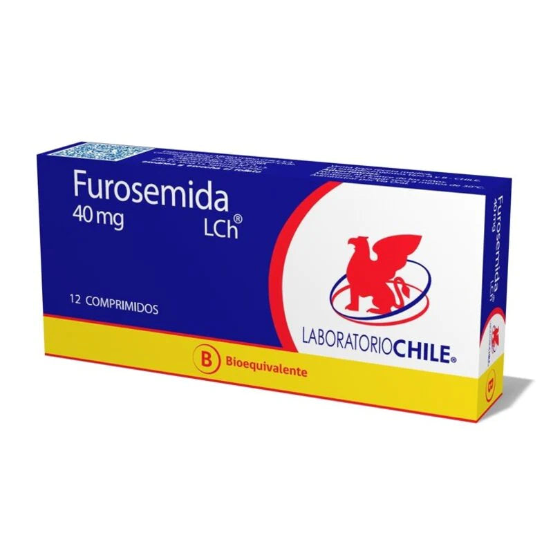 Furosemida 40mg 12 Comprimidos