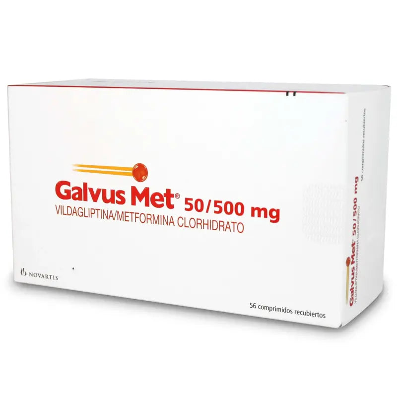 Galvus Met 50/500 mg 56 Comprimidos