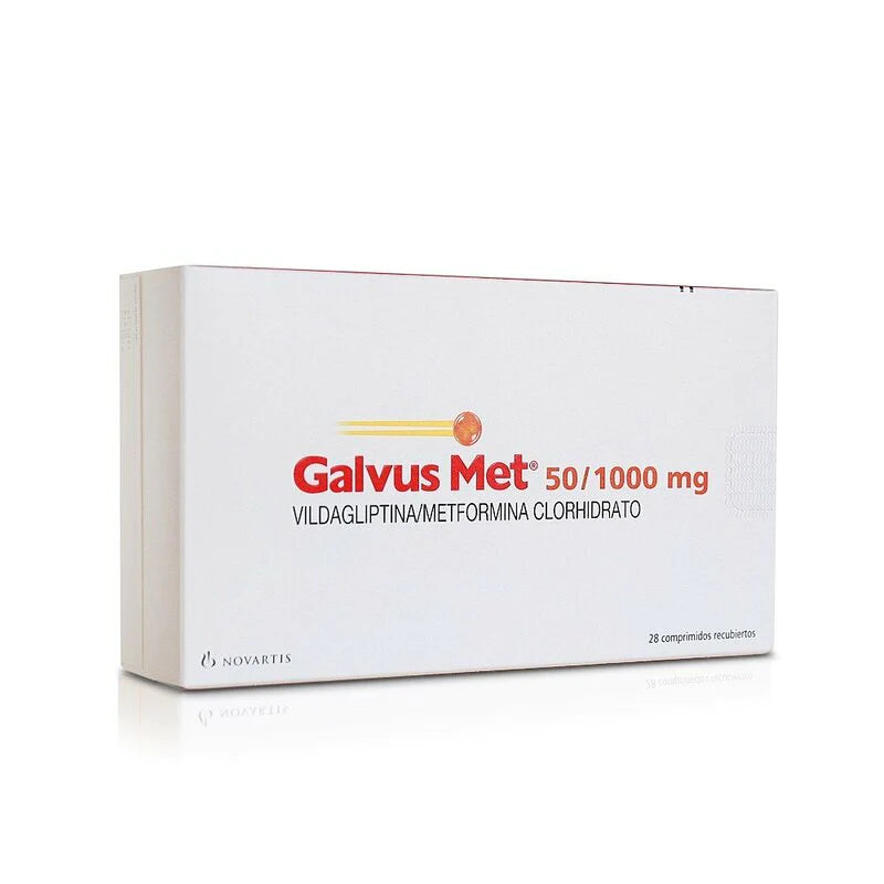 Galvus Met 50mg/1000mg 28 Comprimidos recubiertos