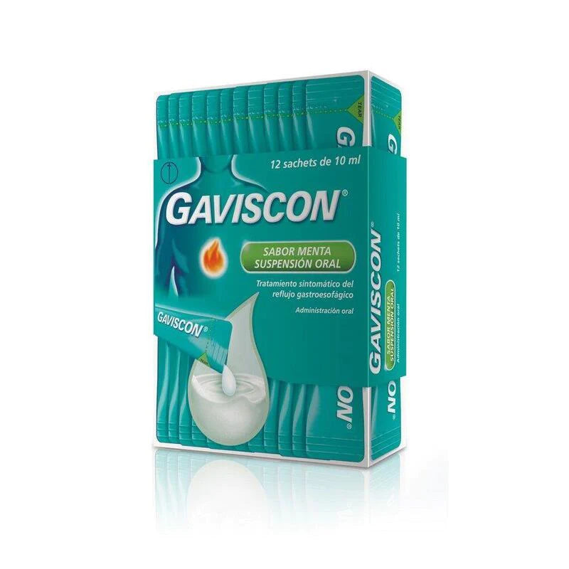 Gaviscon Menta 12 Sachets 10ml