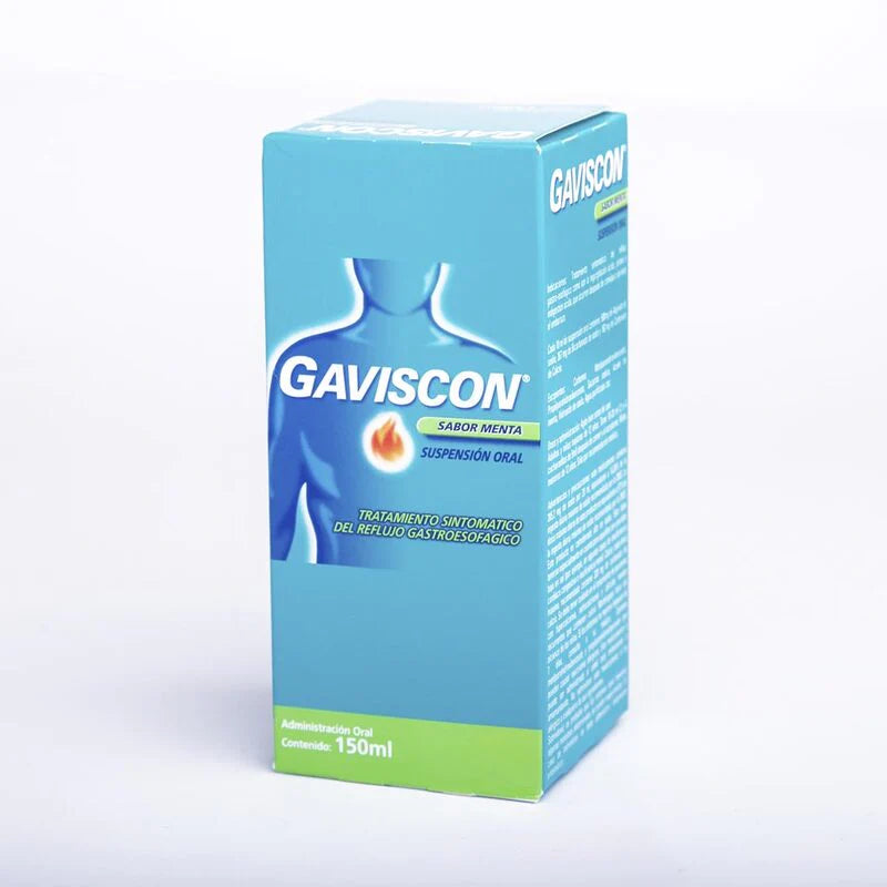 Gaviscon sabor menta tratamiento del reflujo 150ml
