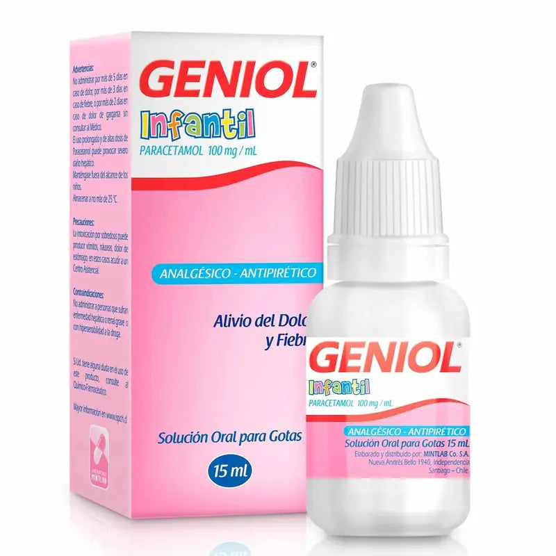 Geniol Gotas 100 mg/ml 15ml