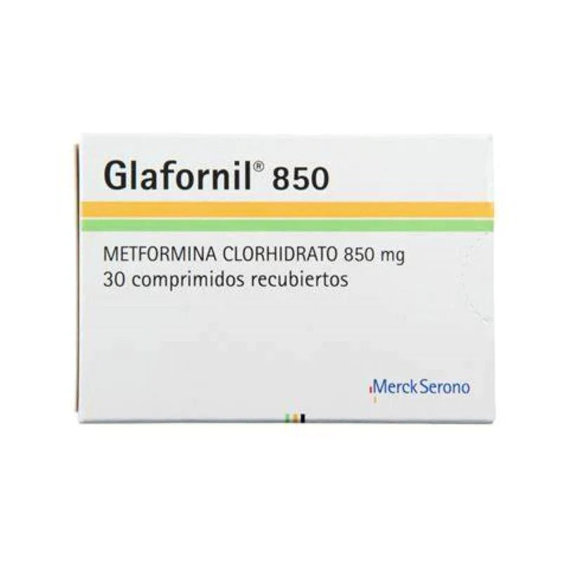 Glafornil 850mg 30 Comprimidos recubiertos